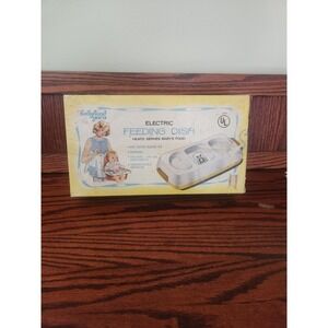 Vintage Babyhood Years Electric Feeding Dish UL 1987 Raggedy Ann Andy Orig Box